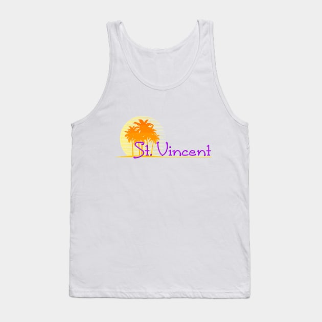 Life's a Beach: St. Vincent Tank Top by Naves